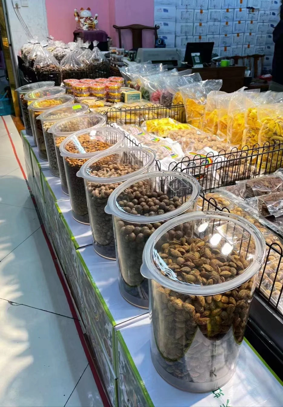 Supermarket Bulk Dry Foods Display Bulk Food Bins Of Well Sealing Buy