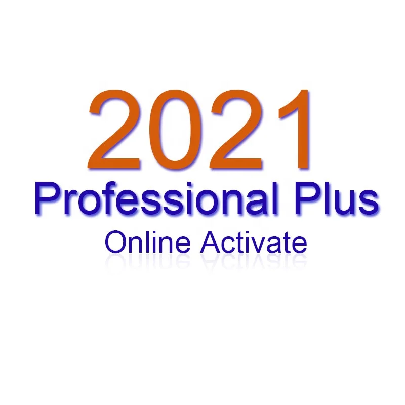 Original 2021 Professional Plus License 100% Online Activation 2021 Pro ...