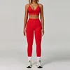 Set reggiseno rosso + Leggings