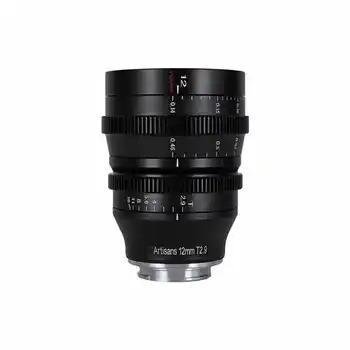 7artisans 12mm T2.9 Large Aperture Photoelectric APS-C MF Ultra Wide Angle Cine Lens for E/FX/M43/EOS-R/Z/L detail image