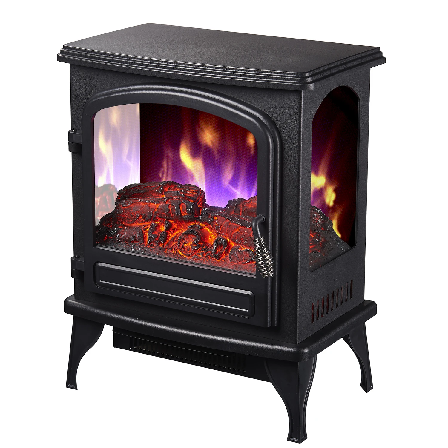 16inch tall electric fireplace stove heater for b