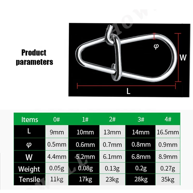 Stainless Steel Fast Clip Lock Snap