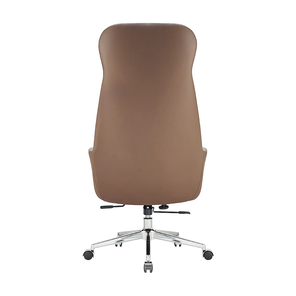 product executive design cadeira de escritorio pu ergonomic wood leather office chairs boss manager office desk and chair set-100