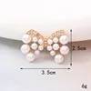 D016 large and small pearl bow
