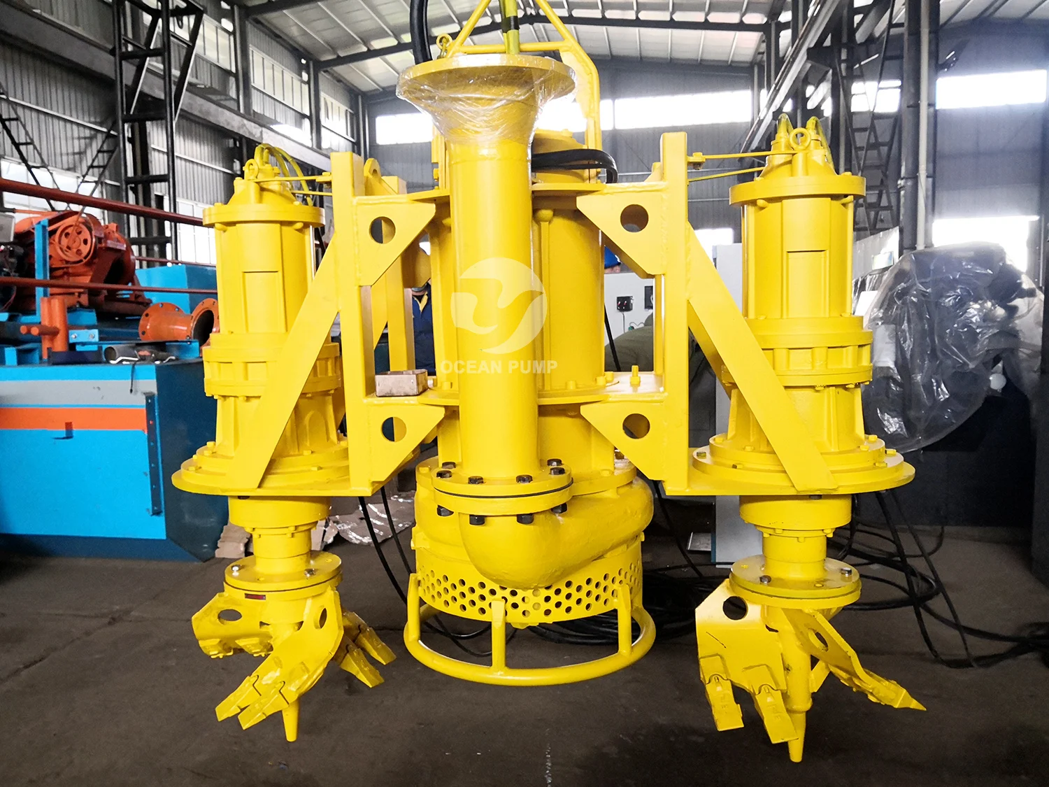 High Concentration Submersible Mud Pump Vertical Slurry Pump to Remove Silt From Pond