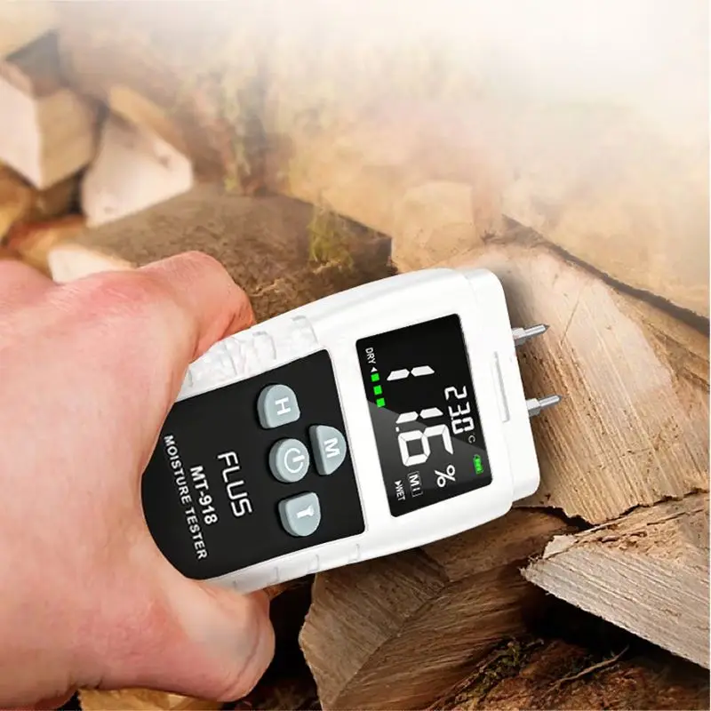 Pin Type Digital Detector Moisture Meter for Wood