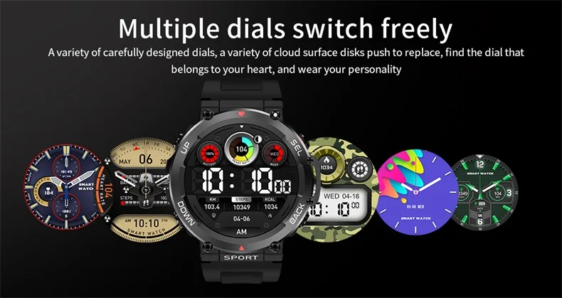 LEMFO LF33 Smart Watch Men IP67 Waterproof Call Outdoor Sports watches 400mAh NFC Smartwatch 1.39 Inch 360*360 HD Screen (18).jpg