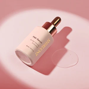 OEM ODM Natural Organic Vegan Lightweight Shine Argan Keratin Hair Growth Serum Hair Smoothing Moisturizing Anti-Breakage