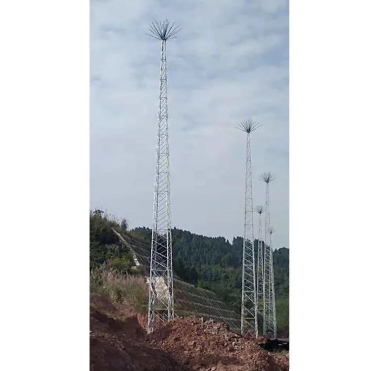 lightning rod  arrestor tower for lightning protection