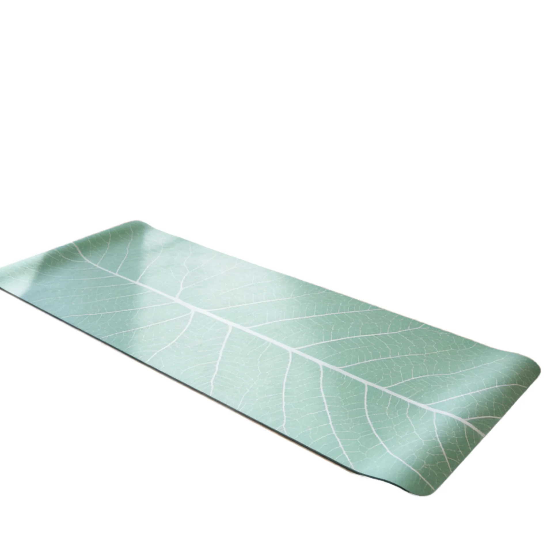 Rubber Yoga Mat for Yoga and Pilates Floor Exercise