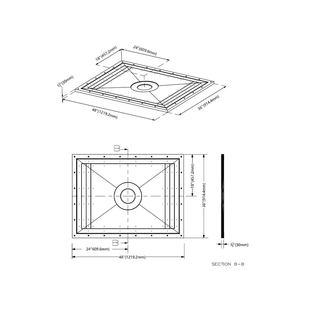 Shower Pan Offset Center Drain Ready To Tile Pvc Shower Tray For