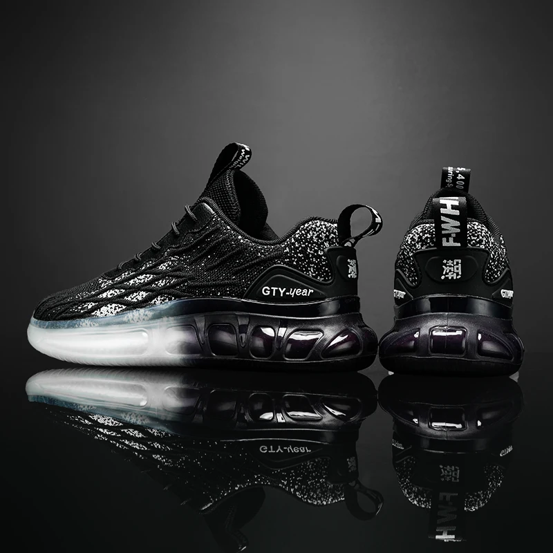 Zapatillas de deporte para hombre, zapatos deportivos a la moda