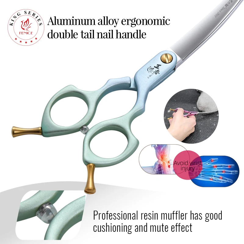 Forbici Professionali Ultra Curve Phoenix Cozyline 16cm - Gruppo - Foto 9