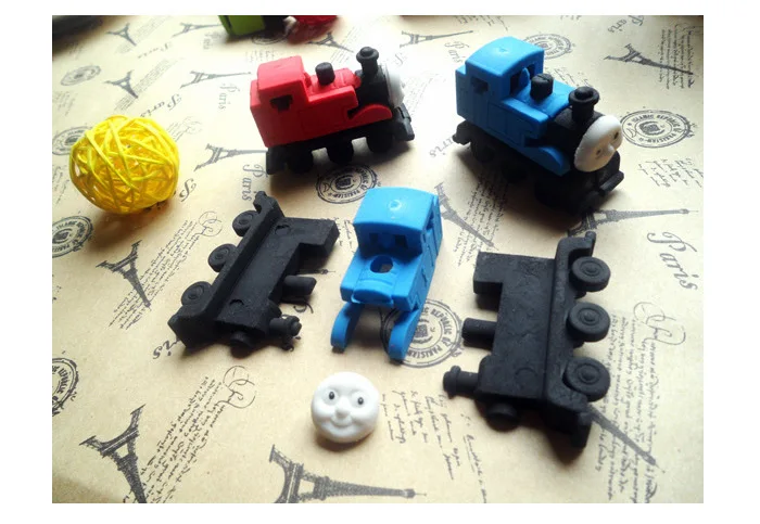 Забавные съемные Ластики для мальчиков прочный ластик карандашей детских канцелярских принадлежностей