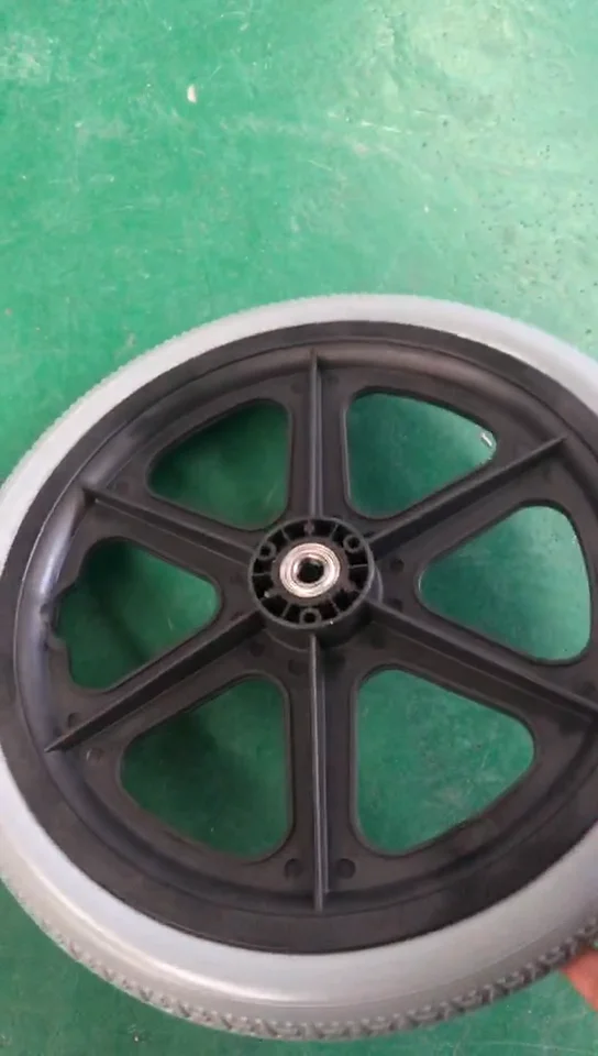 Flat Free Rear Wheels For Wheelchair For 161820 Inch Wheelchairs