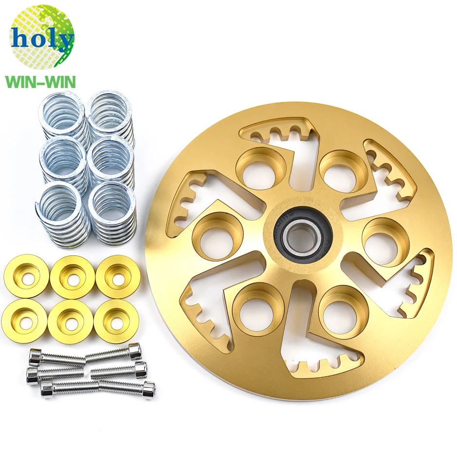 CNC алюминиевая обрабатывающая пластина давления сцепления для мотоцикла CNC обрабатывающие запасные части Аксессуары от обрабатывающего центра