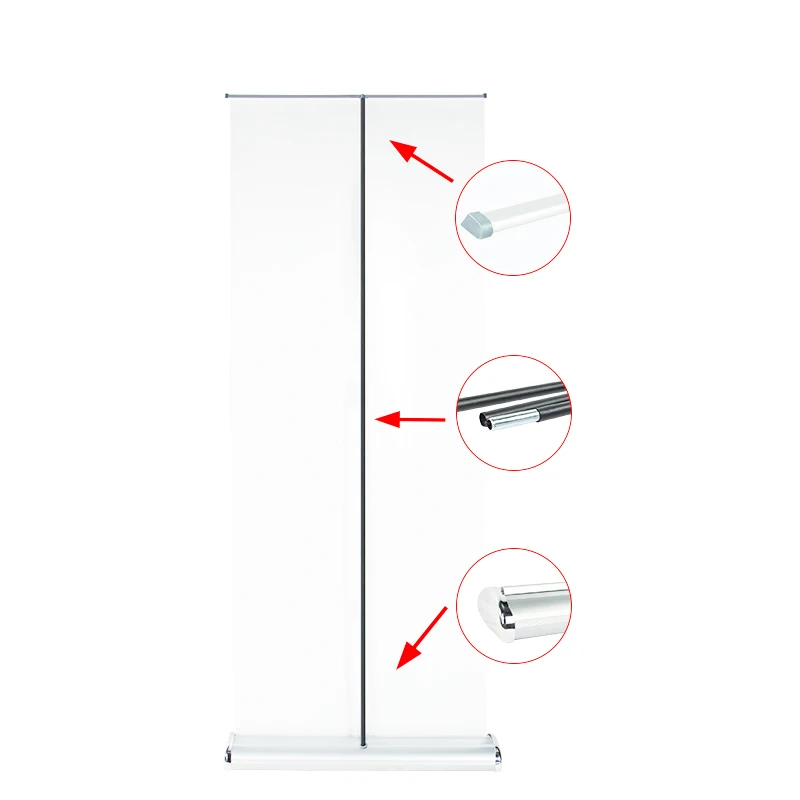 
Крытый на одной стороне большой база сверните вверх стойку знамени Heavy Duty с сильной стабильностью 