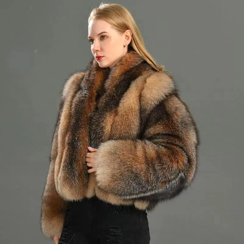 Fancy hot sale fur coat