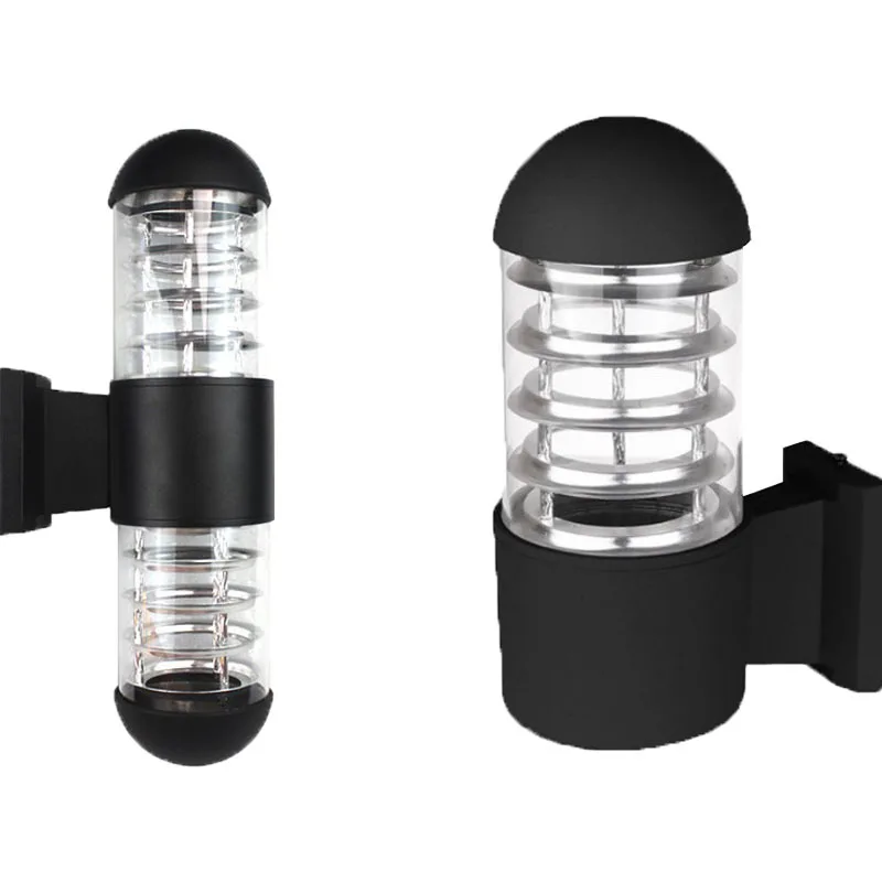 Современная декоративная настенная лампа внешний водонепроницаемый наружный настенный светильник из поликарбоната