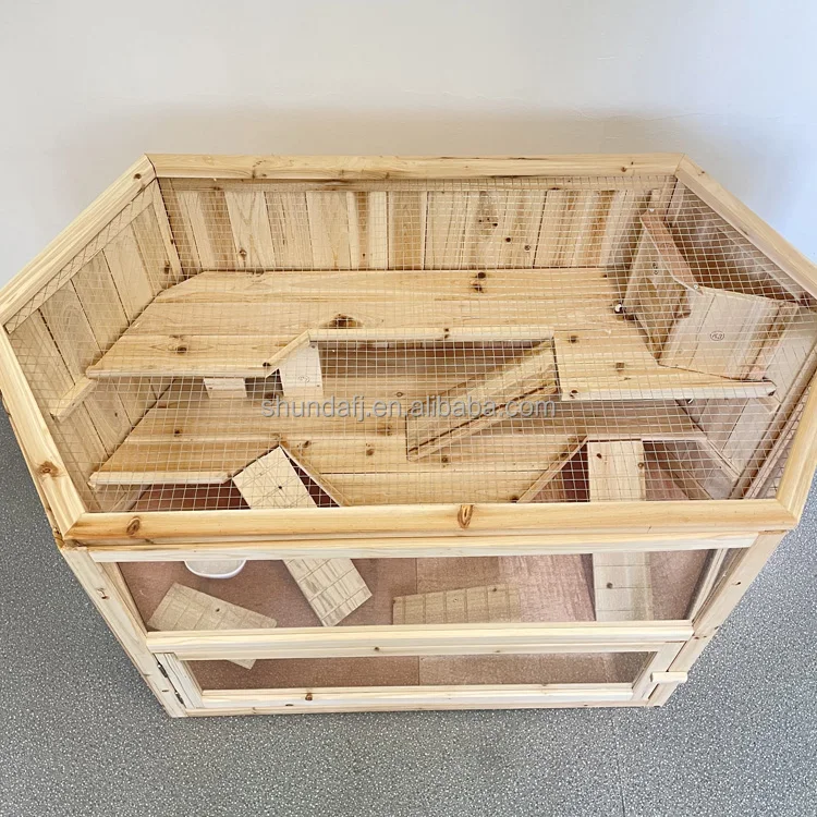 SDHC001 - Sustainable Hamster House - Customizable Cages