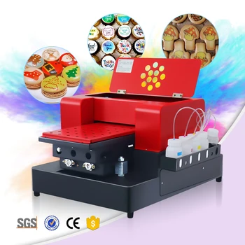 Cheap Digital Cake A3 Flatbed Label Food Printer Machine 3d Lst Food ...