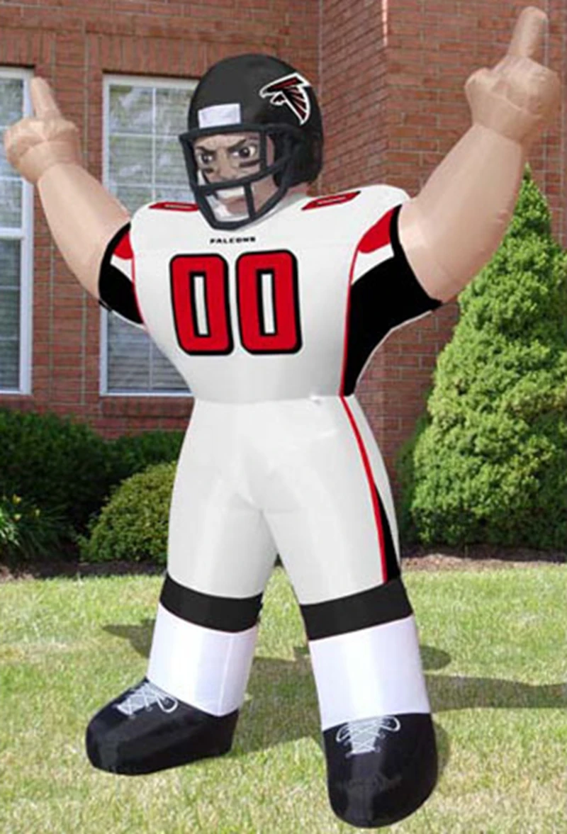 Source Customized Football Player Lawn Figure Nfl Inflatable Bubba Player  on m.