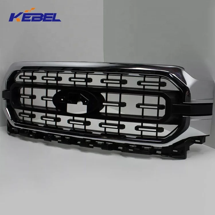 KEBEL Komplet za karoseriju Hromirana prednja rešetka za automobil OEM ML3Z-8200-BB Dodatna oprema za automobile Rešetke za Ford F-150 2021