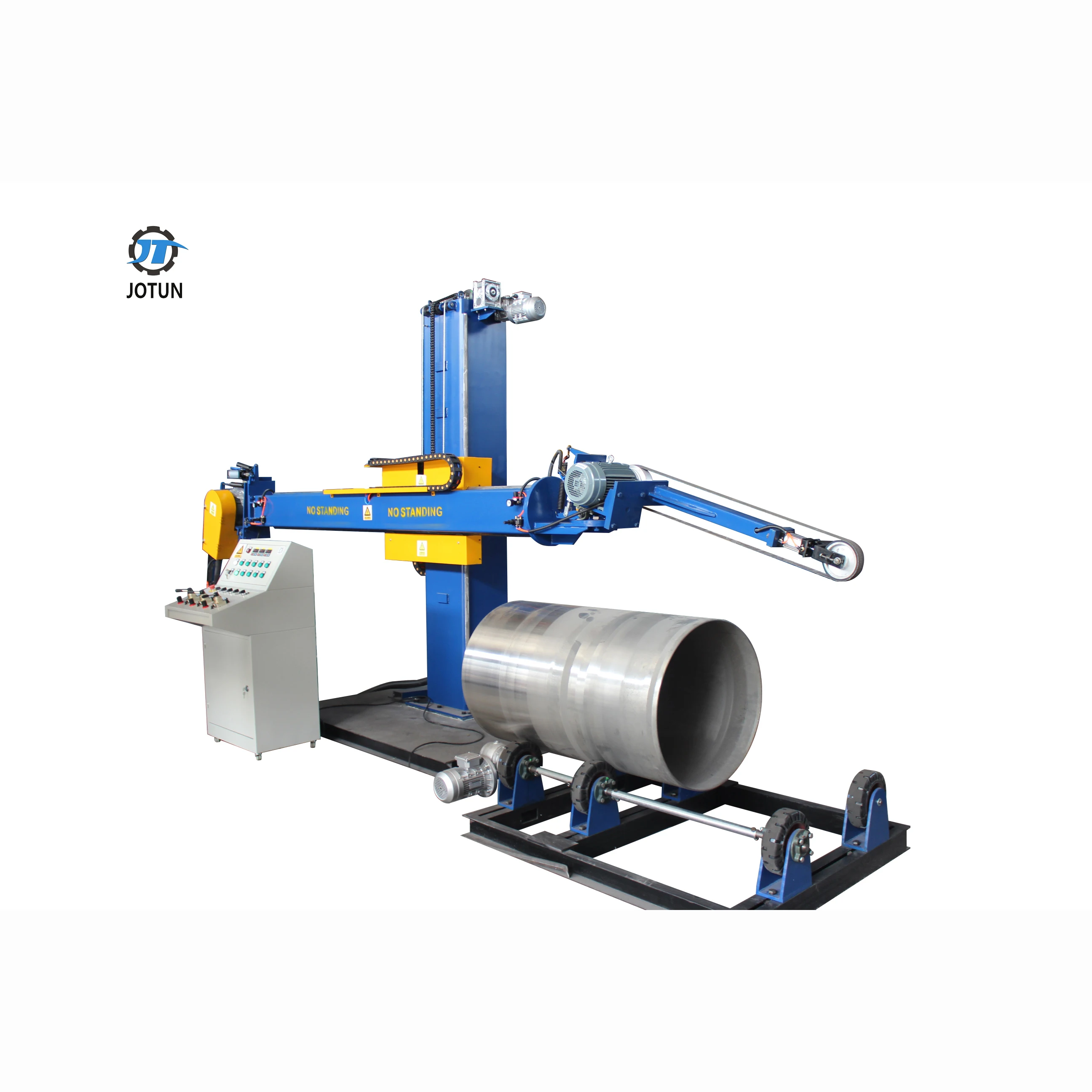 
 Металическая цепочка из нержавеющей стали с шлифовальной ленты поверхность шлифовки и полировки машины для сосуда под давлением и кромкозагибочный станок конец  