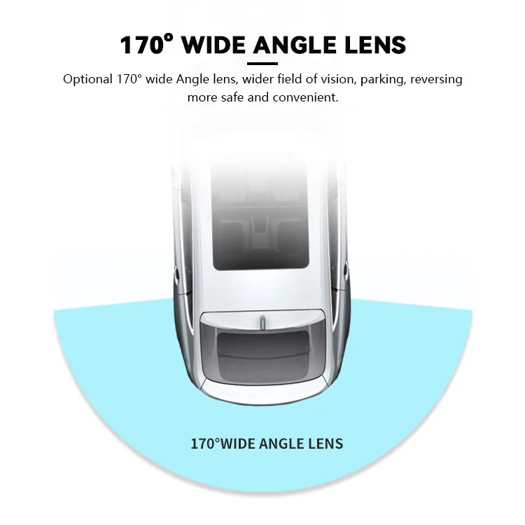 Wemaer 1080P Rear View Car Reverse Camera Waterproof AHD Parking Aid for Buick GL8 (ES FirstLand 653T) 2020 2021 2022 details