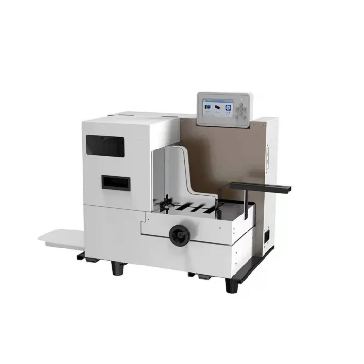 Auto Thermal Transfer Paper Label Cardboard Tag Direct Printing Machine