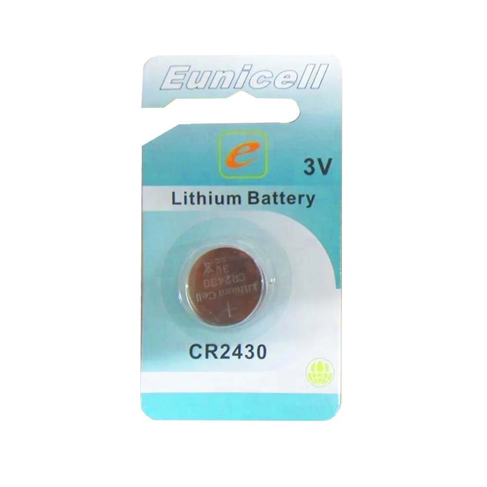 CR2430 CR2430H 320mAh Lithium Coin Button Cell Battery Used for Calculators
