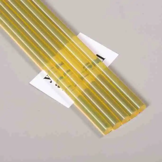 Wholesale OEM logo Hot Melt Glue Stick 11mm Transparent Environmental protection Gun Sticks