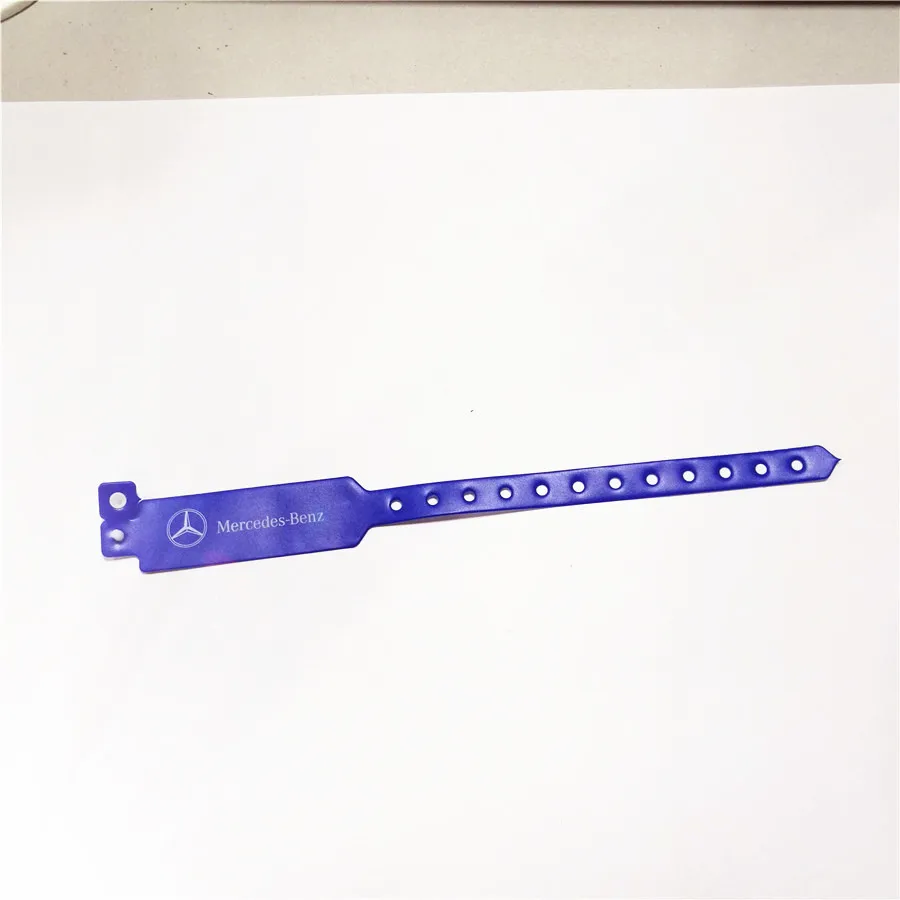 Custom Printing RFID PVC Wristband 13.56MHz One Time Use Hospital Patient ID Wristband