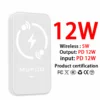 12W-White
