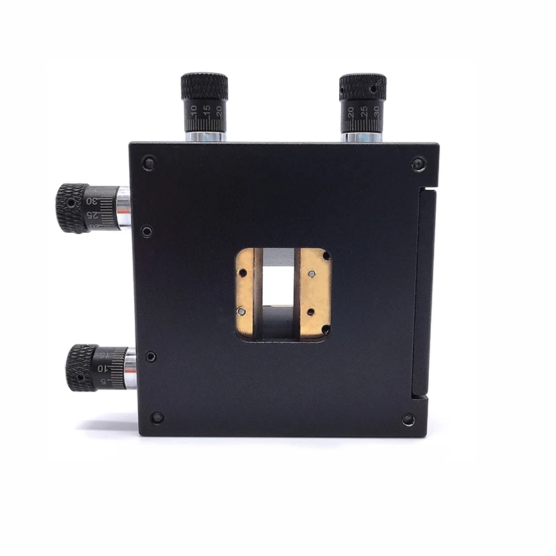 LSXF3-20 Adjustable Optical Slit with High Precision Fine Screw Four Axis Manual Open Micrometer Driving