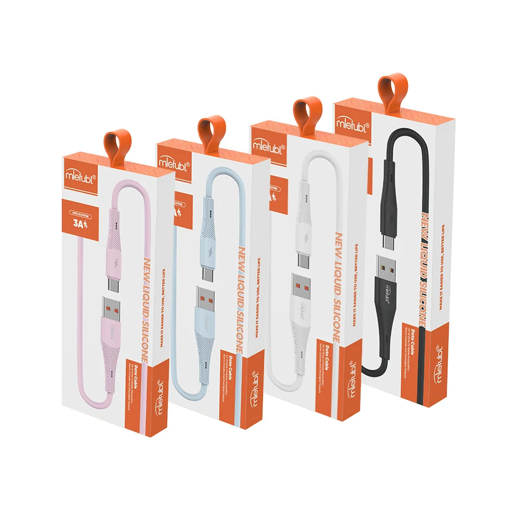 MIETUBL Silicone  USB Fast charging Cable for Iphone for HUAWEI Wholesale Silicone Charging Cable for Iphone