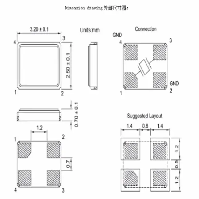 160pcs 16 Types Crystal Resonators Oscillator Assortment Kit 4MHz