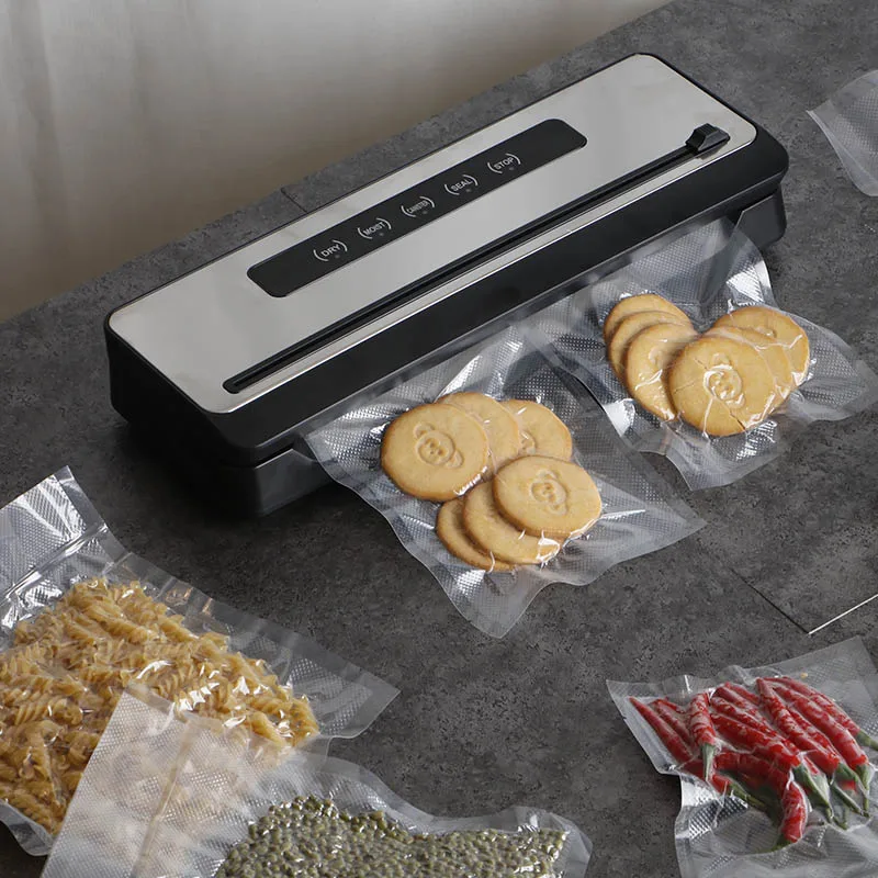Premium Oem Factory Chef Preserve Vacuum Sealer Built-In Cutter Professional Vacuum Sealer for Meat