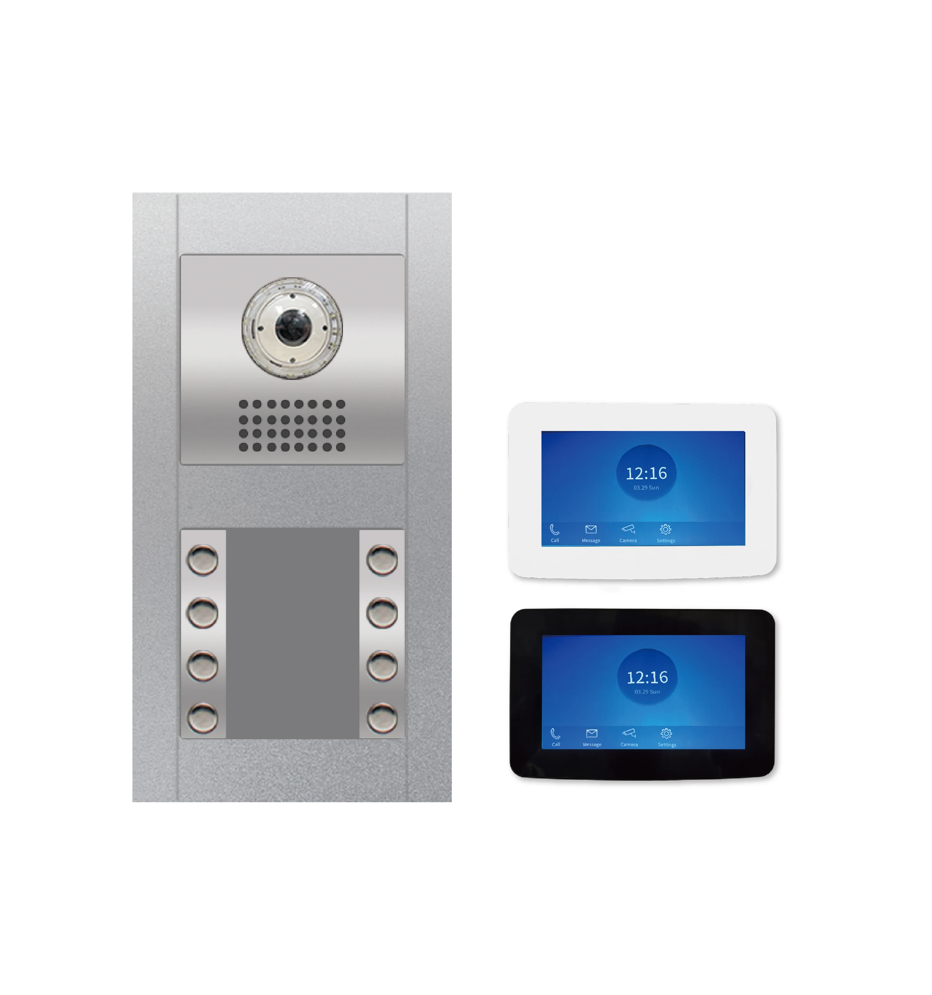 New Stock Arrival Elevator Hall Call Box Stainless Steel Push Button Panel  Elevator Intercom Phone