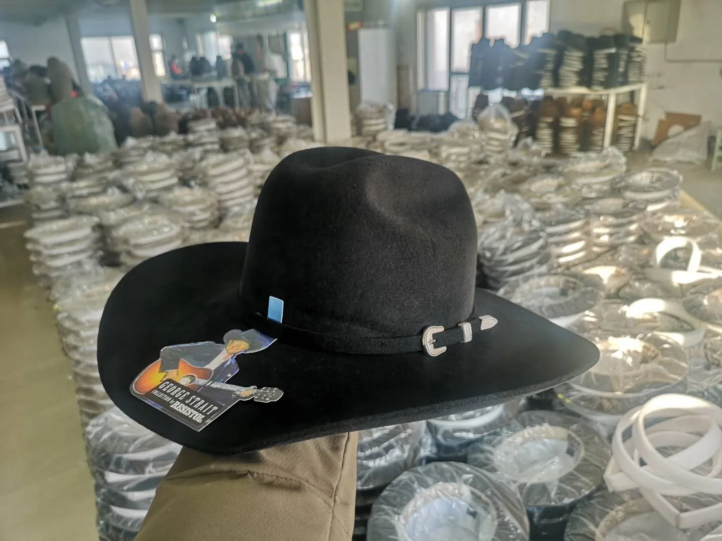 Sombreros Custom Cheap High Quality Promotional Wool Cowboy Felt Hat