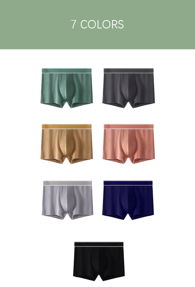 Oem Logo Custom Cotton Underwear Casual Boxer Short Boxers Briefs For ...