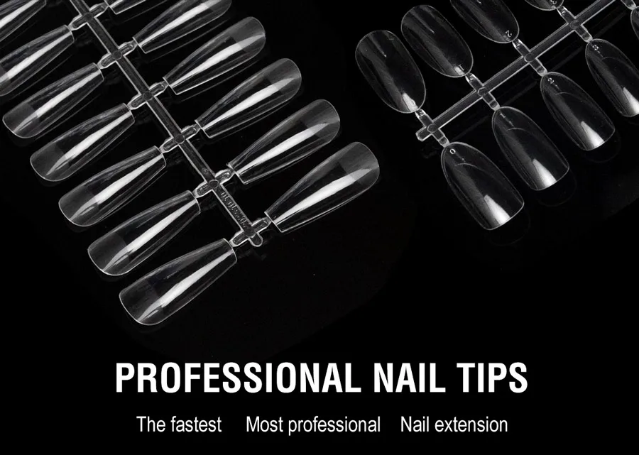 Canni 240pcs False Nails Super Long Press On Nail Full Cover Soft Gel