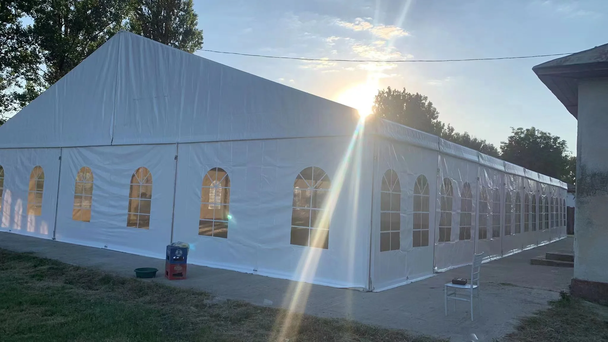 Modern Wedding Tents 40x60 Heavy Duty Marquee Noise Proof Commercial ...