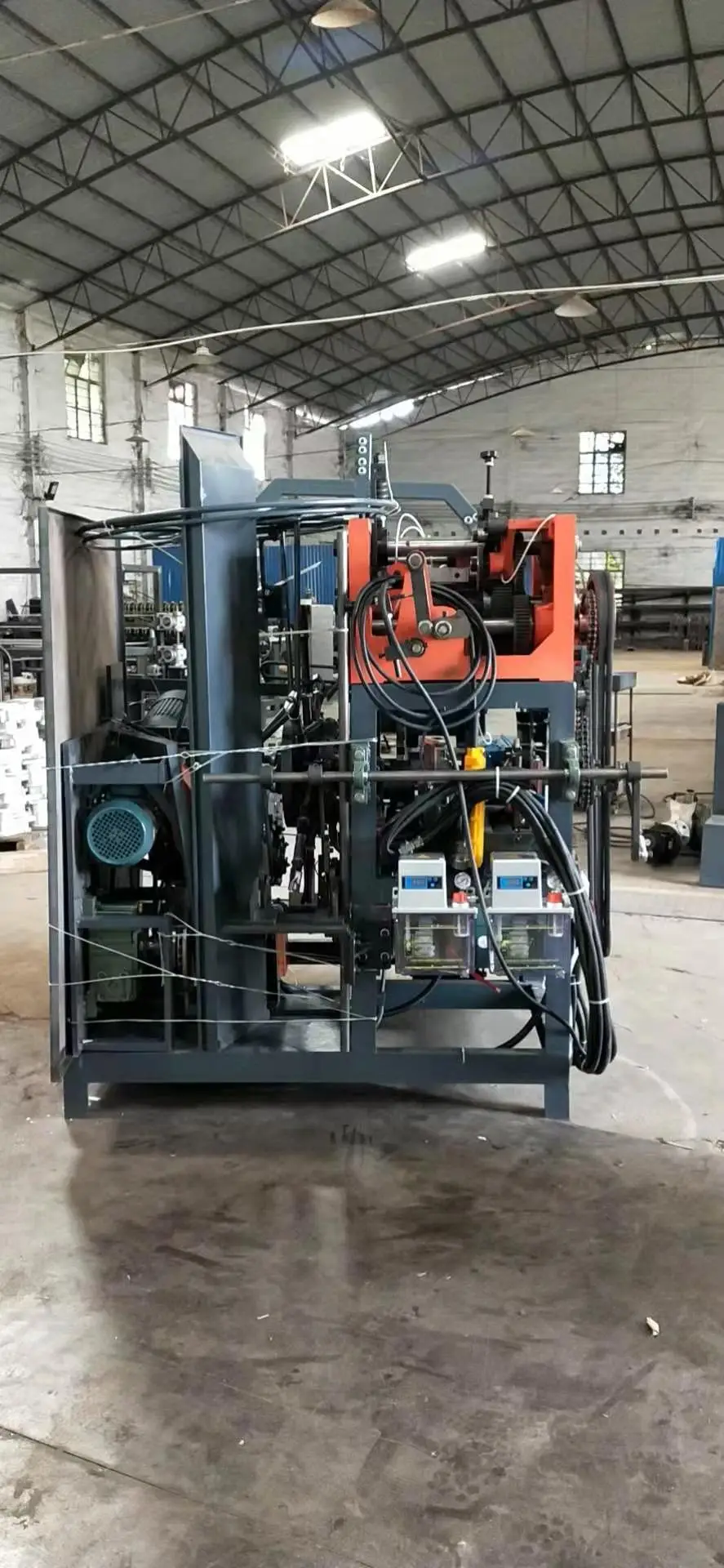 Semi-automatic Digital Bonnel Spring Coiling Mattress Making Machine