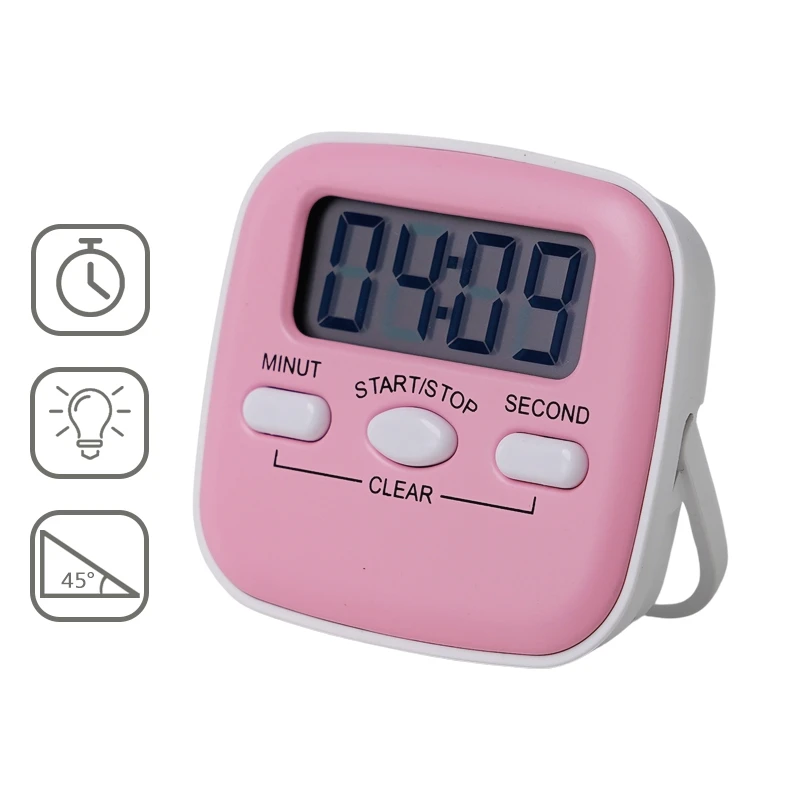 Wholesale Gift New Timer Laboratory Digital Kitchen Stopwatch Countup Countdown Alarm Magnetic Stand Cooking Timer