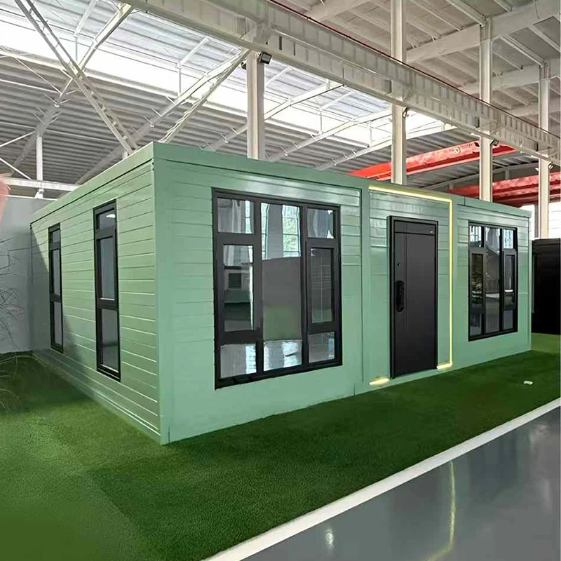 Kualitas Tinggi 40Ft 20Ft Rumah Kontainer Prefab yang Dapat Diperluas