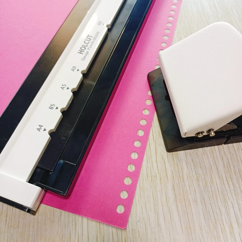 Картонный дырокол для бумаги свободный лист блокнот дневник записная книжка записей