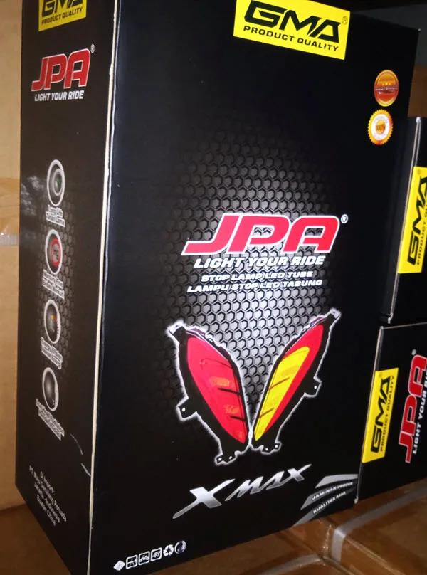 Yamaha XMAX 250/300 LED Motorcycle Tail Light - OEM Customizable