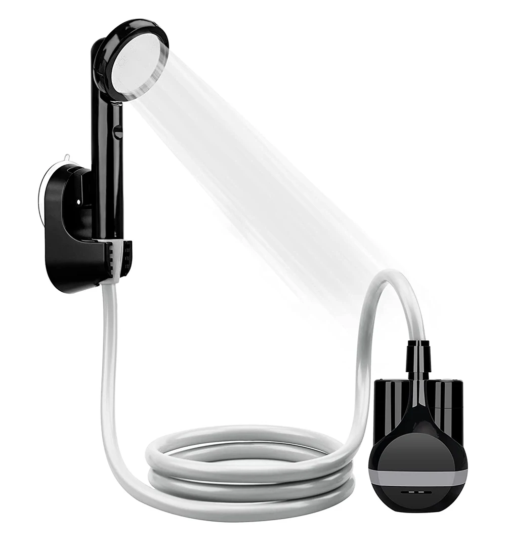 New USB Rechargeable Outdoor Ultra-portable Shower Bidet Sprayer for Bathing Personal Cleaning Traveling Hiking Camping