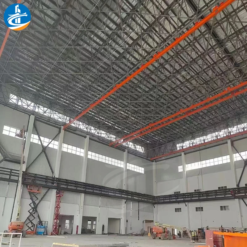Usine d'entrepôt directe en structure métallique Bâtiments en structure métallique Entrepôt Ferme atelier